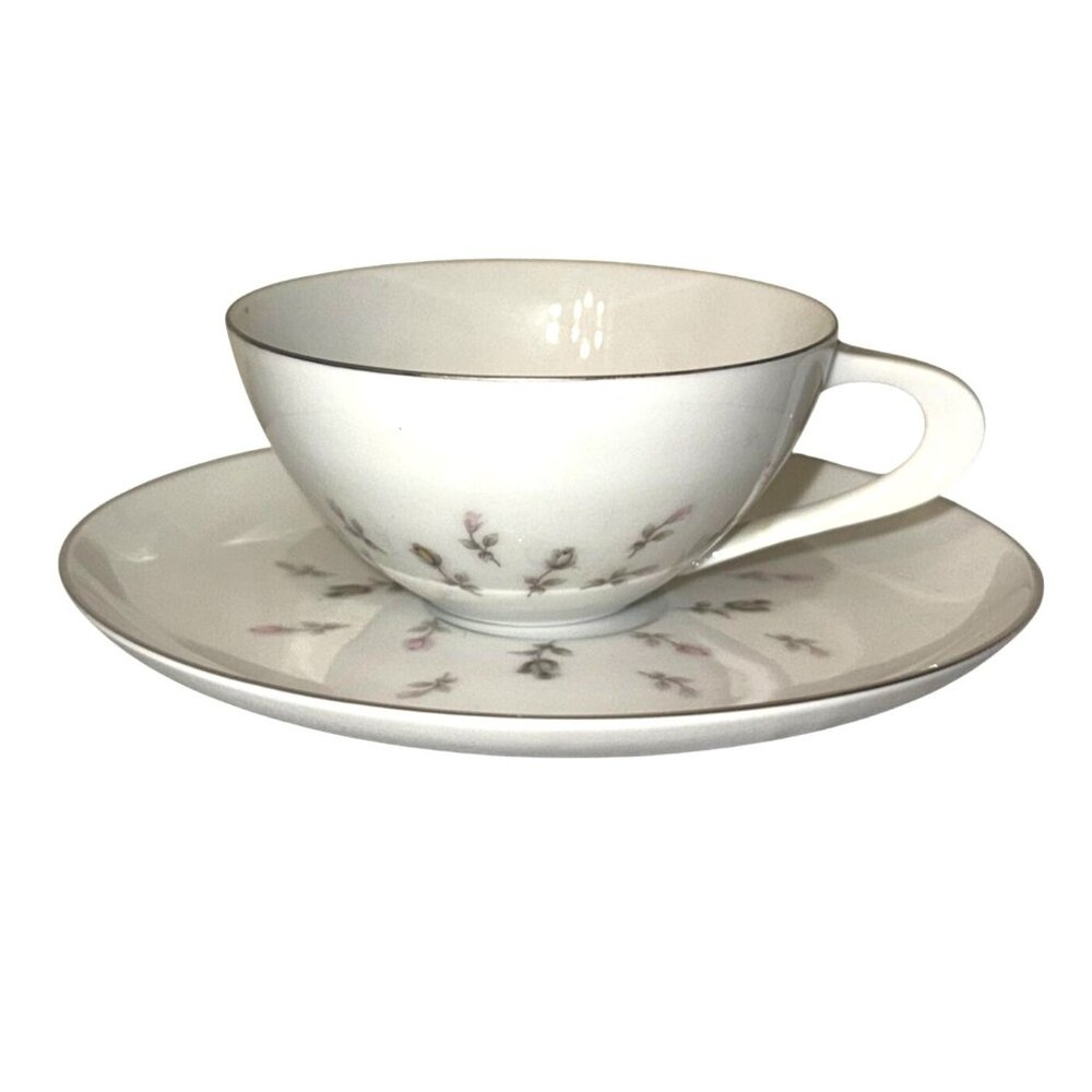 Vintage Petal Bouquet By Sango Cup & Saucer Set